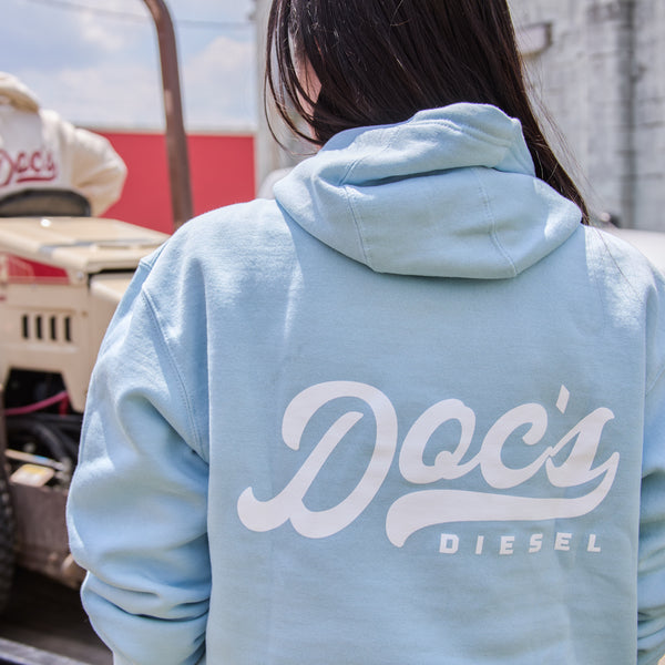 Doc's Staple Hoodie Lifestyle Blue Mist