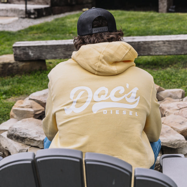Doc's Staple Hoodie Pina Colada Lifestyle