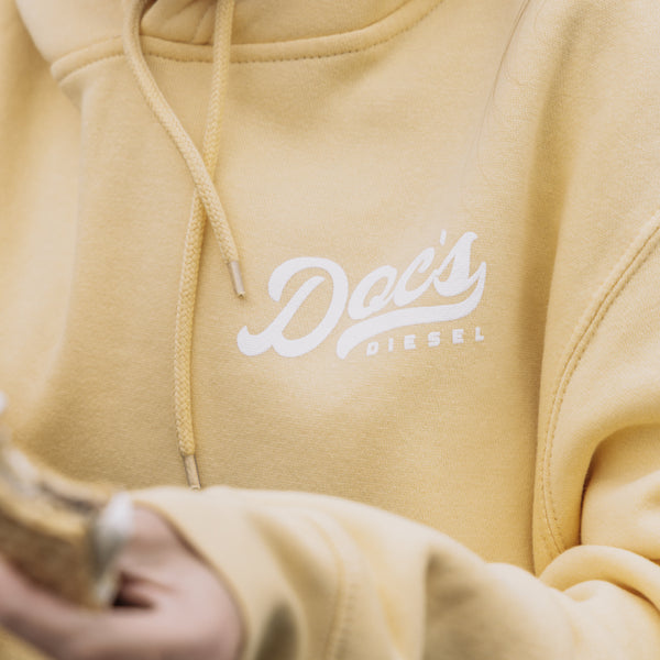Doc's Staple Hoodie Pina Colada Lifestyle