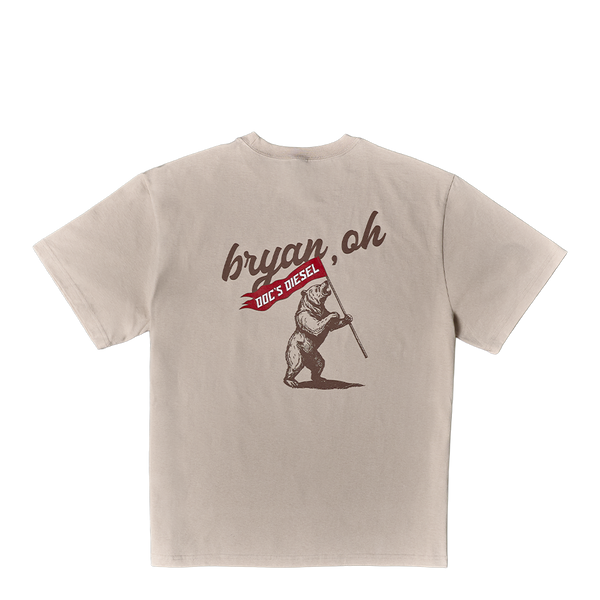 The Grizzly Tee Back