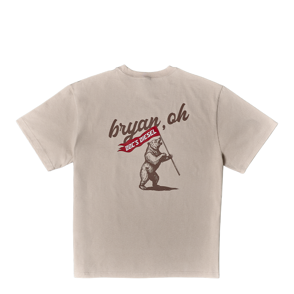 The Grizzly Tee Back