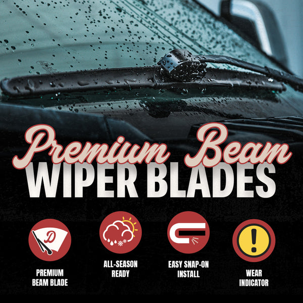 Doc's Diesel Wiper Blades feature icons