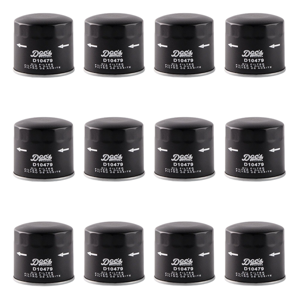 Doc's Auto Parts Oil Filter D10479 (Quantity 12)
