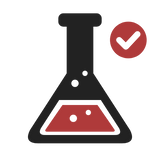 Lab flask icon