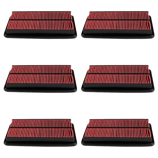 Doc's Auto Parts MaxFlow Performance Engine Air Filter DA5651X (Quantity 6)