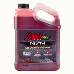 Doc's Diesel The ATF+4 DEXRON III/MERCON V Automatic Transmission Fluid back