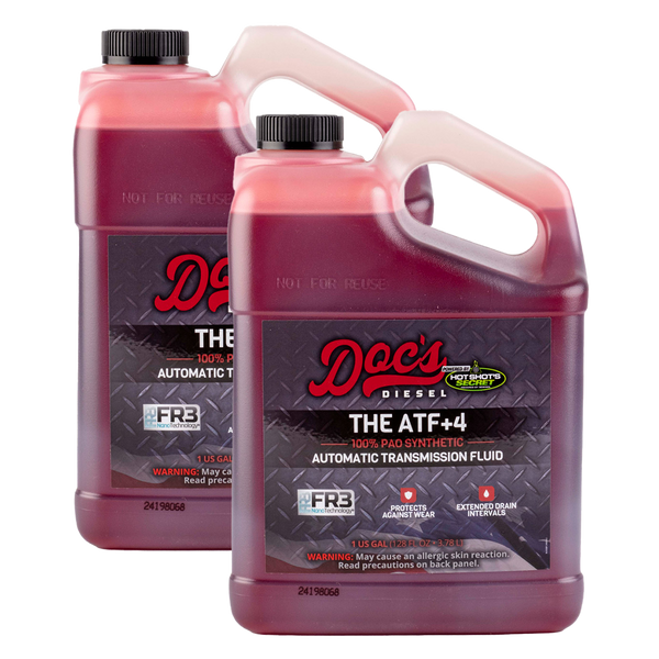 Doc's Diesel The ATF+4 DEXRON III/MERCON V Automatic Transmission Fluid brand_Hot Shot's (Gallons 2)