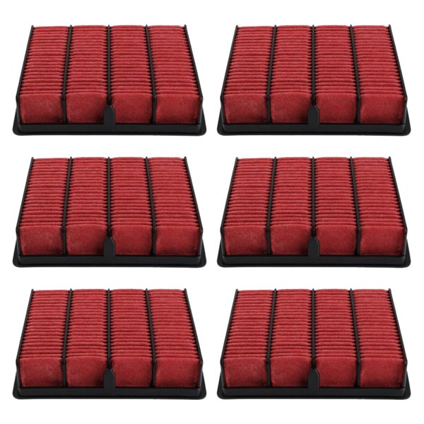 Doc's Auto Parts MaxFlow Performance Engine Air Filter DA4886X (Quantity 6)