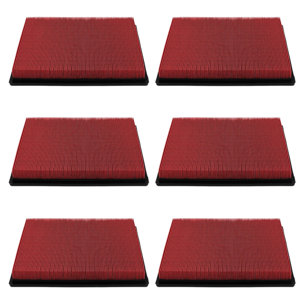 Doc's Auto Parts MaxFlow Performance Engine Air Filter DA4727X (Quantity 6)