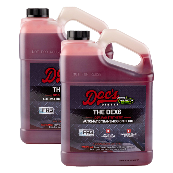 Doc's Diesel The DEX6 Dexron VI and Mercon LV Automatic Transmission Fluid brand_Hot Shot's (Gallons 2)