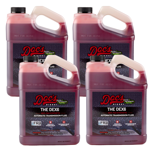 Doc's Diesel The DEX6 Dexron VI and Mercon LV Automatic Transmission Fluid brand_Hot Shot's (Gallons 4)