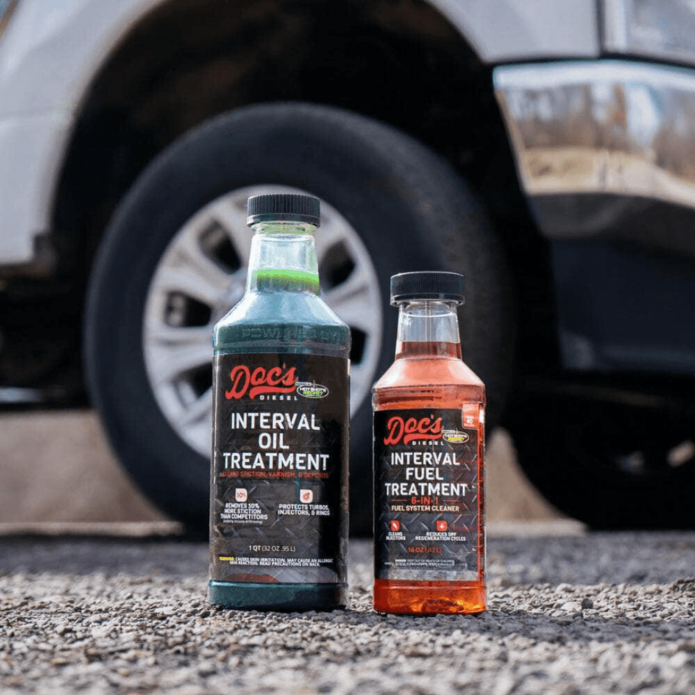 Doc's Diesel x Hot Shot's Secret Interval Fuel Treatment + Oil