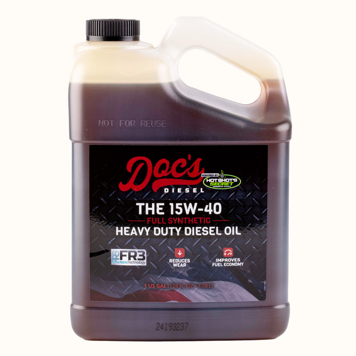 Doc's Diesel The 15W-40 Full Synthetic Heavy Duty Diesel Oil front