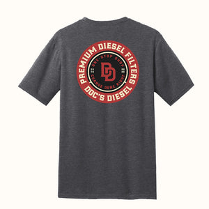 DOC'S Shop T-Shirt. Dark Gray