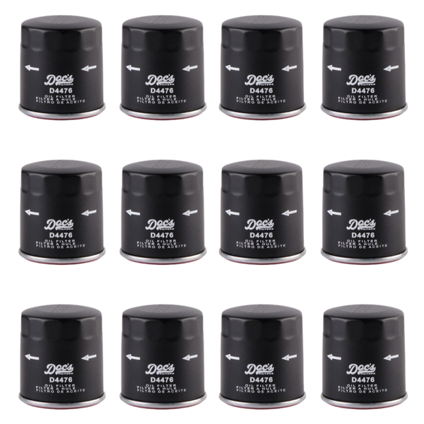 Doc's Auto Parts Oil Filter D4476 (Quantity 12)