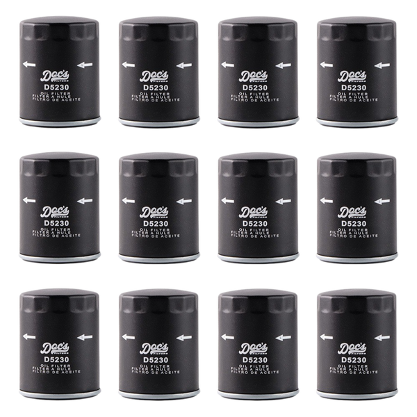 Doc's Auto Parts Oil Filter D5230 (Quantity 12)