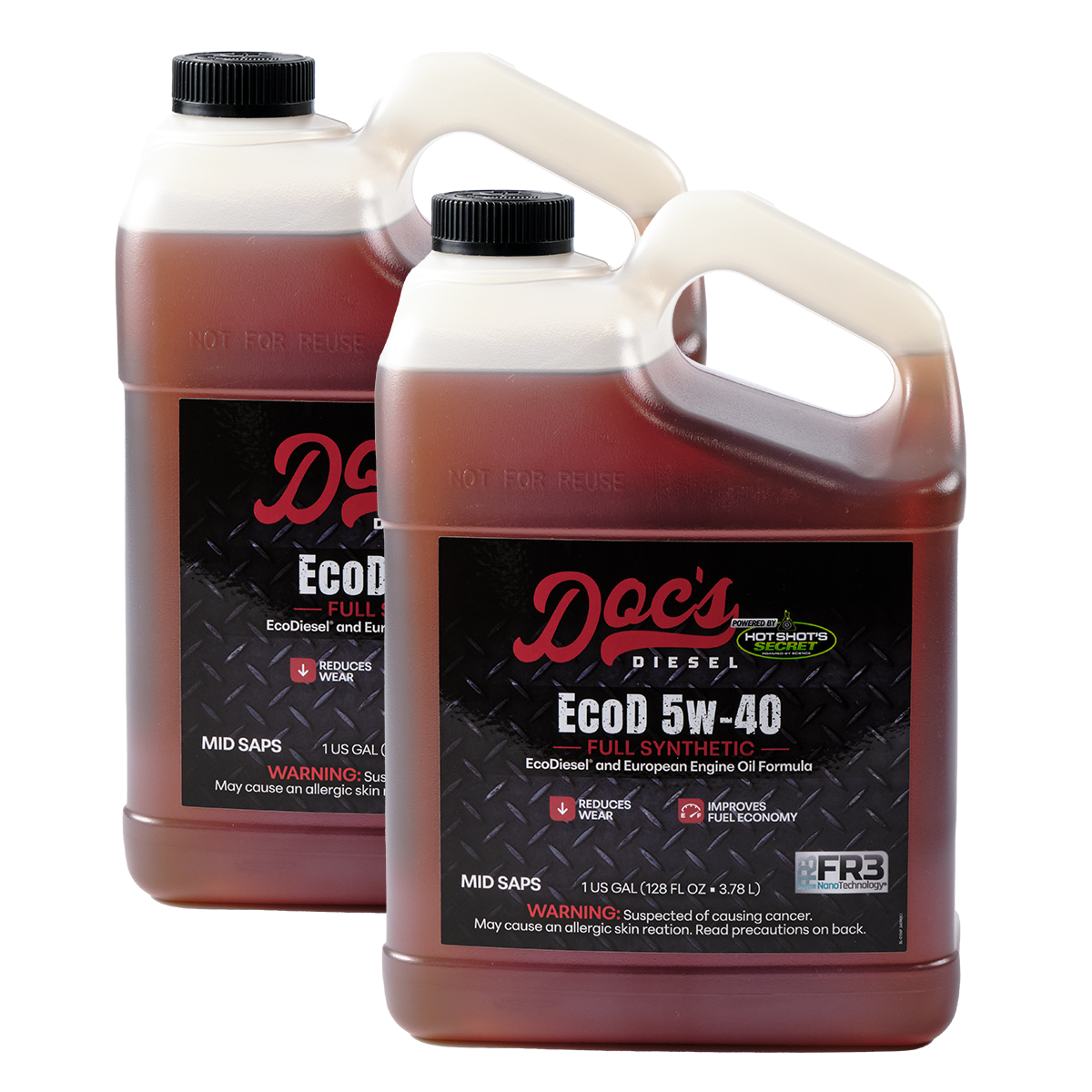 Doc's Diesel 5W-40 Oil Kit Fits Jeep Grand Cherokee/RAM 3.0L