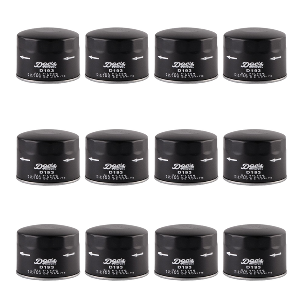 Doc's Auto Parts Oil Filter D193 (Quantity 12)