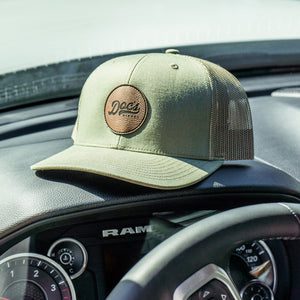 DOC'S Trucker Hat - Leather Patch