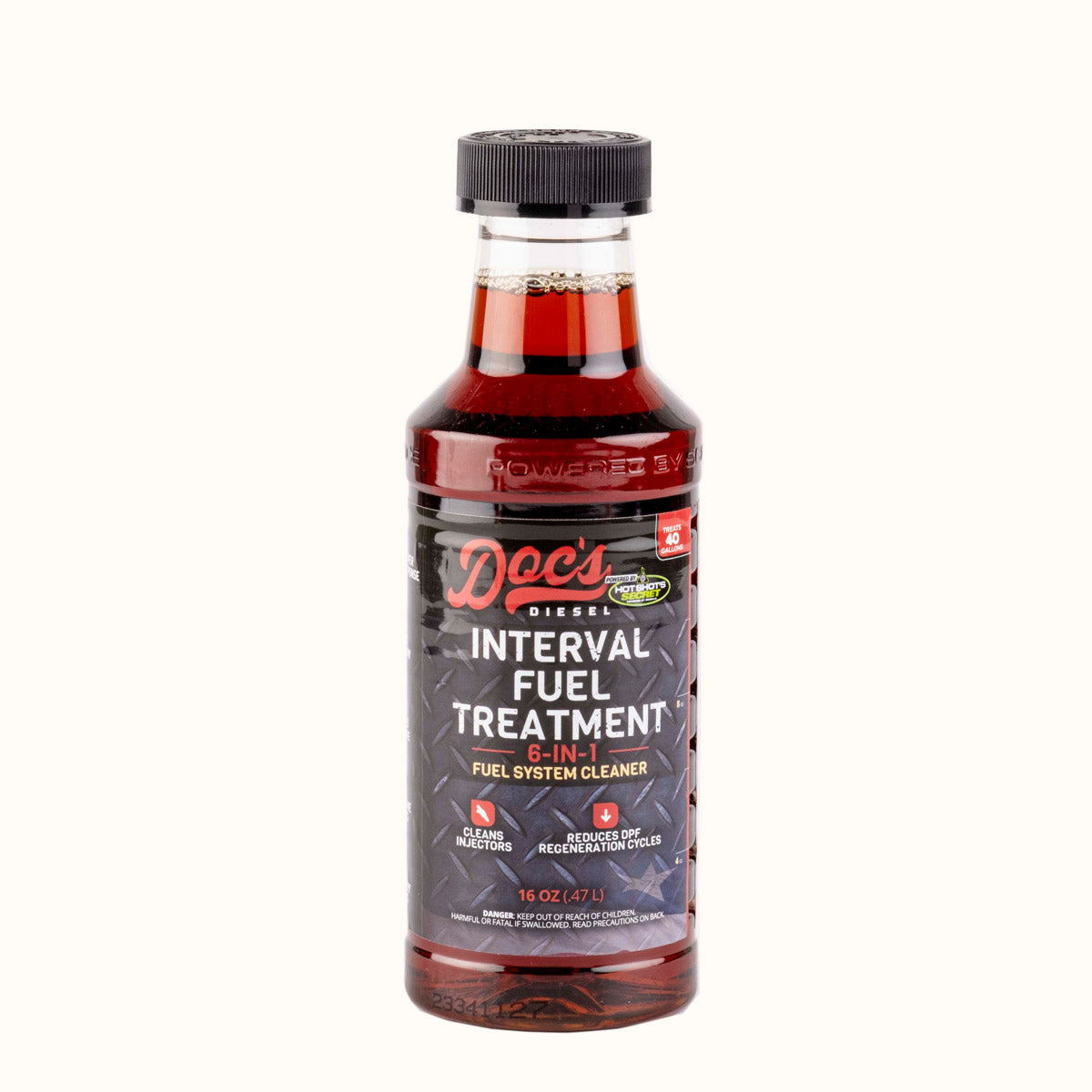 Doc's Diesel x Hot Shot's Secret Interval Fuel Treatment (16oz)