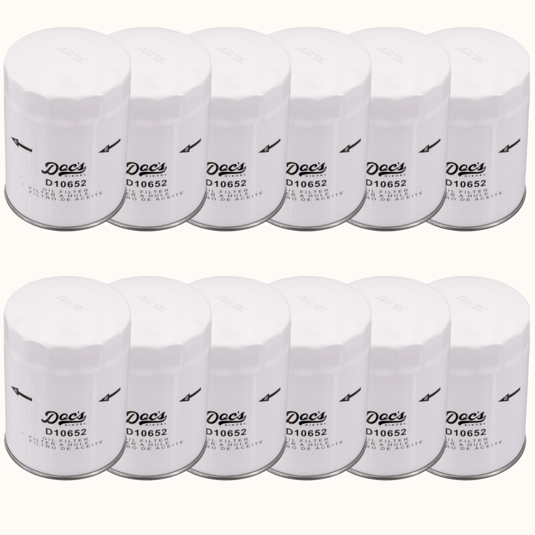 Doc's Diesel Nissan Titan XD 5.0L Cummins Oil Filter 2016-2019 | Replaces LFP3900 (12 Pack)