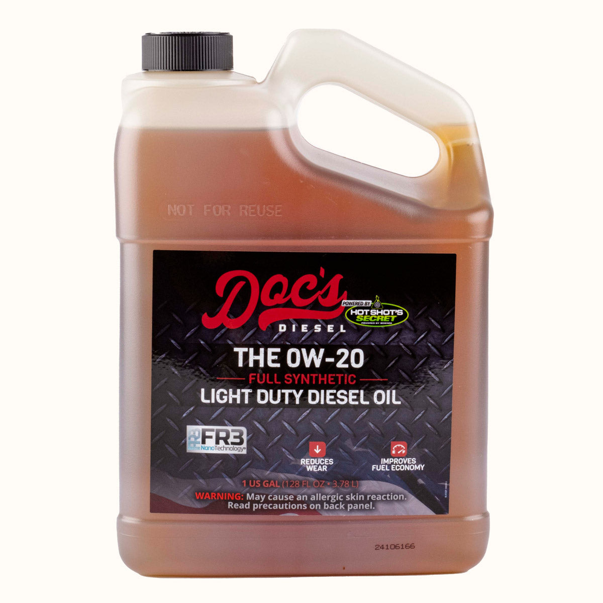 DOC'S Diesel The 0W20 Full Synthetic Heavy Duty Diesel Oil