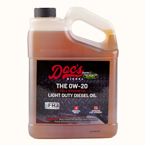 DOC'S Diesel The 0W-20 Full Synthetic Heavy Duty Diesel Oil